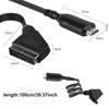Convertisseur Péritel vers HDMI - GENERIC - D771 - 1080p - Plug and Play - 1m
