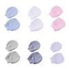 Autumn Winter Cotton Anti-scratch Unisex Newborn 0-3 Months Old Baby Gloves