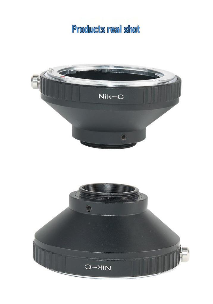 NIK-C Lens Adapter Ring for Nikon Lens To C-Mount Cinema Camera