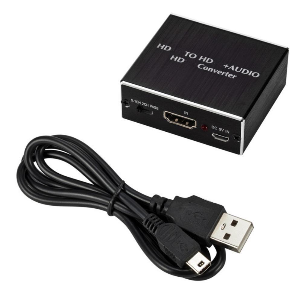 

Оптический HDMI-совместимый адаптер-разветвитель аудиоэкстрактора для телевизора/проектора/Blu-ray DVD