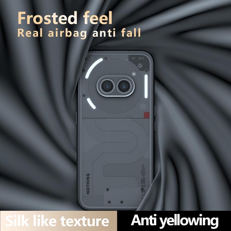 Husa acrilica transparenta rezistenta la socuri pentru telefon Nothing Phone 2A 2 Armura protectie tare Husa din spate Bara de protectie