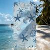 Ocean element starfish Towel Quick Drying Beach Towels Are Suitable For Swimming Pools Camping Yoga And The Gym