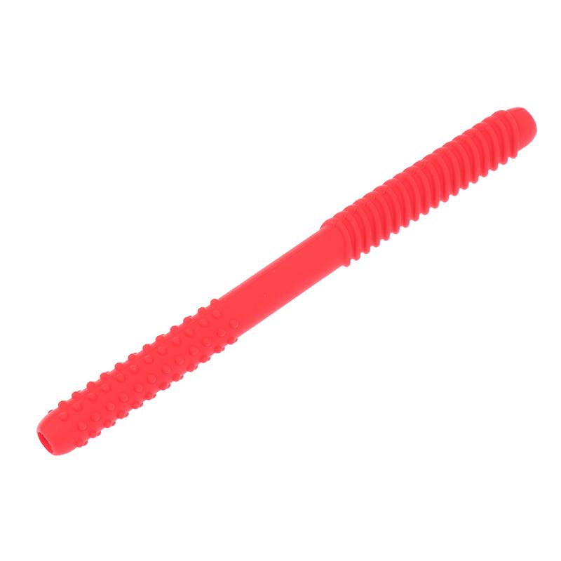 

Hollow Chewing Tube: Oral Motor Training Teether for Speech Therapy & Baby Molar Massage - Safe Sensory Toy червоний