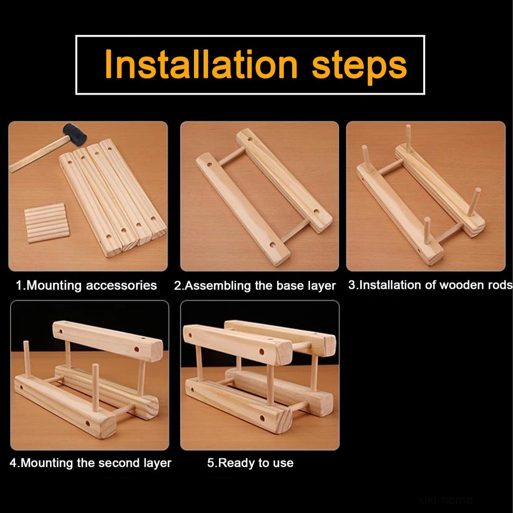 Wooden Wine Rack, Wine Holder, Holds 12 Bottles of Wine or Champagne, Wood Storage Stand, Interior Display, Stackable