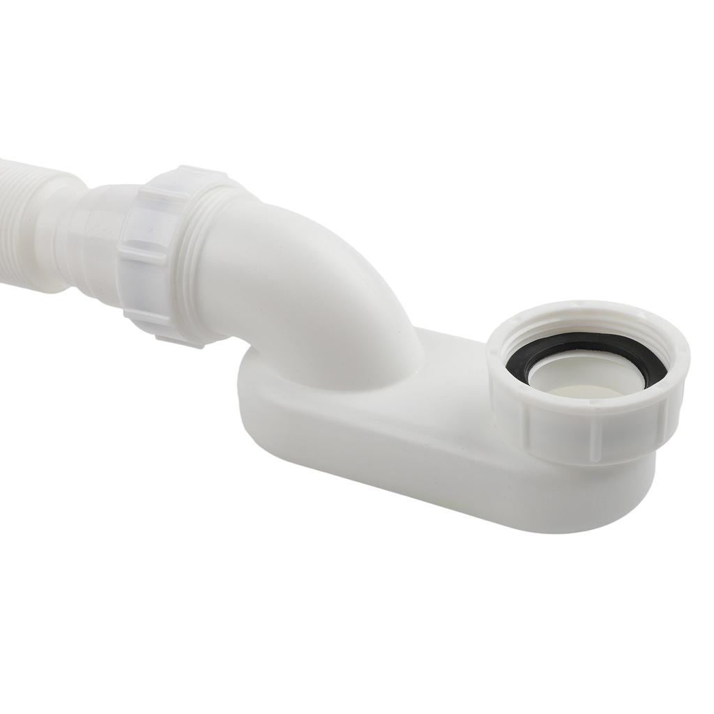 Adapts To Various Drain Alignments Effective Drainage Solution Easy Installation Bathtub Drain Flexible Rubber Material