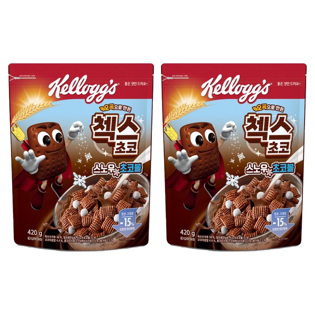 

Kellogg s Chex Choco Snow Choco Ball 400г (3 варианта) #2PCS