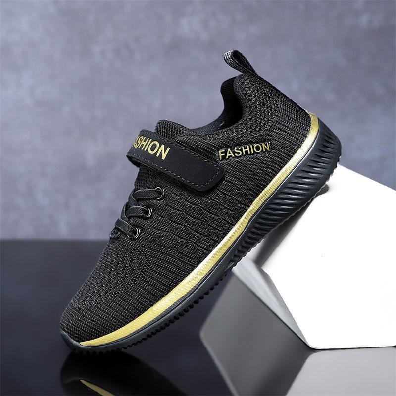 

Tide Spring and Autumn Breathable Sneakers Boys Middle and Older Children s Casual Shoes Net Shoes New Running Shoes Children 38