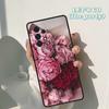 Peonies Beautiful Flower phone case For Samsung Galaxy A42 A31 A40 A51 A71 A32 A80 A91 A52 A72 A20e A21S A50 A70 A11 A12 Cover