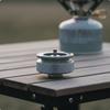 Camping Cylinder Gas Converter Aluminum Alloy Bayonet To Screw Adapter Simple Installation