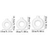 Nordic Witte Bloemenvaas Ontworpen Plastic Plantenpot Bloemenknop Fles Bloemstuk Displayfles Woonkamer Decor
