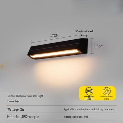 Solar Motion Sensor Wall Light