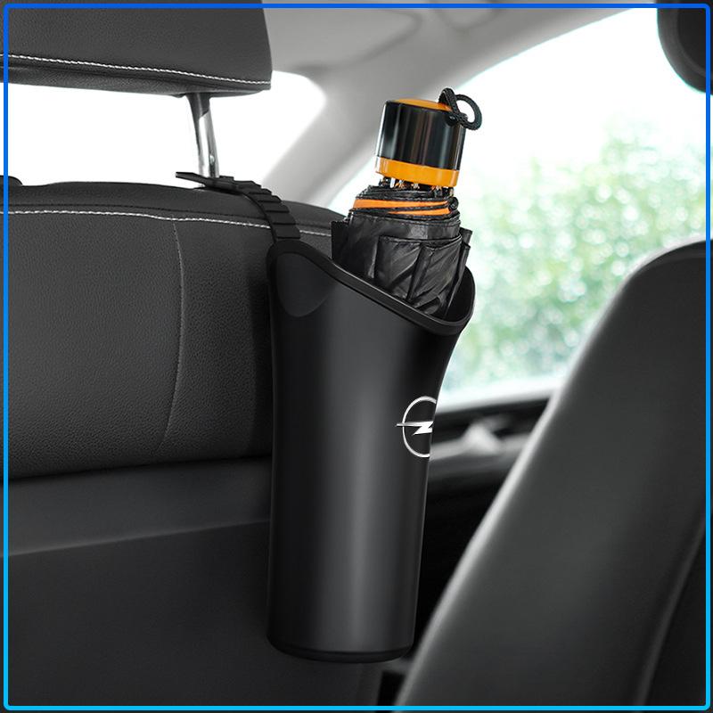 1/2Pcs Car Storage Box Umbrella Garbage Organizer Bucket For Opel Astra H G J Insignia Mokka Zafira Corsa Vectra B C D