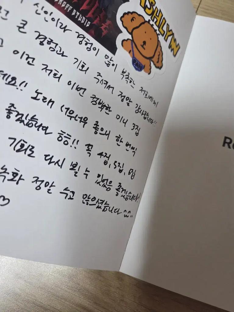 SÄG MITT NAMN Semanem SayMyName Handskrivet Meddelande Signerad Non-ume Album Begagnad