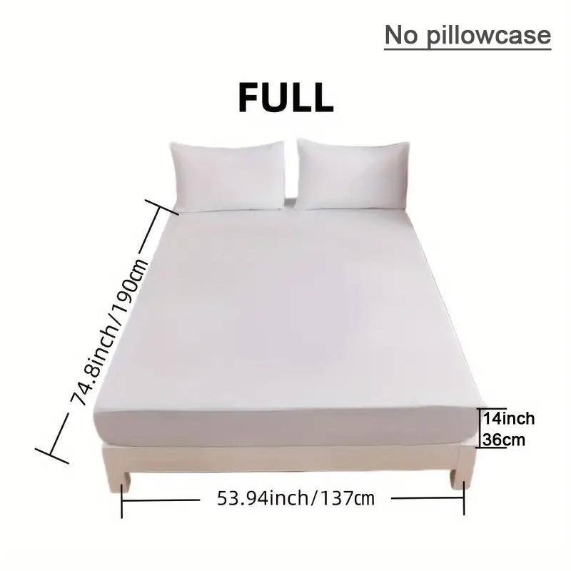 Black, White, and Gray Solid Color Fitted Sheet Bedding—super Soft and Skin-friendly Sheets with Deep Pocket Mattress Topper