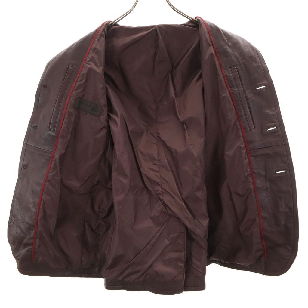 COMME CA DU MODE MEN leather jacket 2 Brown Men's Used