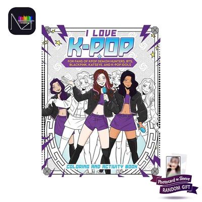J'adore le livre de coloriage et d'activités K-Pop (Broché, Pas pour en ligne)
