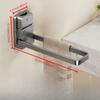 Space-Saving Foldable Towel Rack Moisture-Resistant Bath Towels Rack Hanger Organizer Rack  Closet