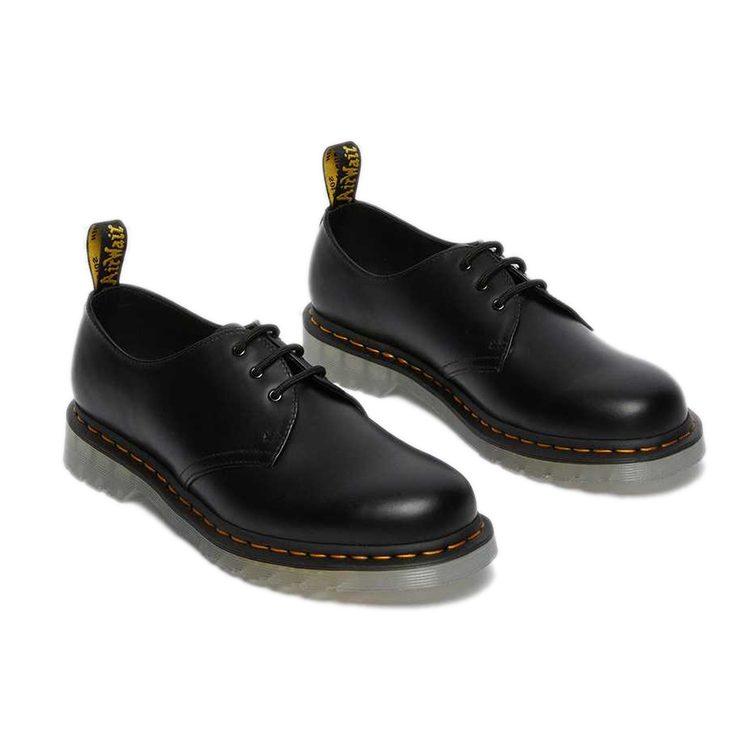 DR. Martens 1461 Iced Glattes Leder Schuhe 'Schwarz' Damen 26578001