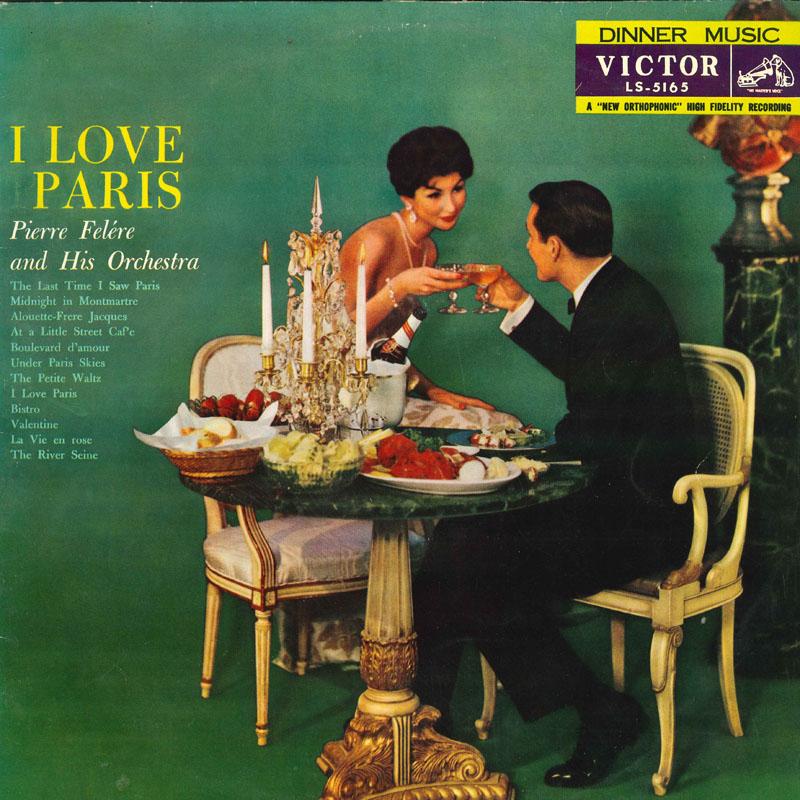 LP Record PIERRE FERRER ORCHESTRA - i love parry LS5165 VICTOR Japan New Age & Easy Listening Used