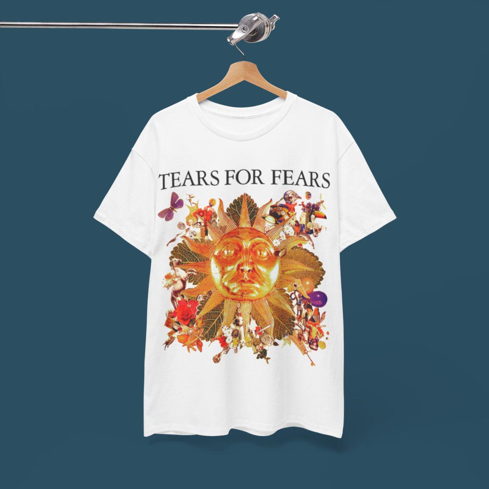 Tears For Fears T shirt - 80s New Wave Band Tee L