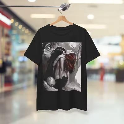 Love or Lust III - Graphic Tee Gothic Streetwear Summer Men's and Women's Loose and Breathable T-shirt Top