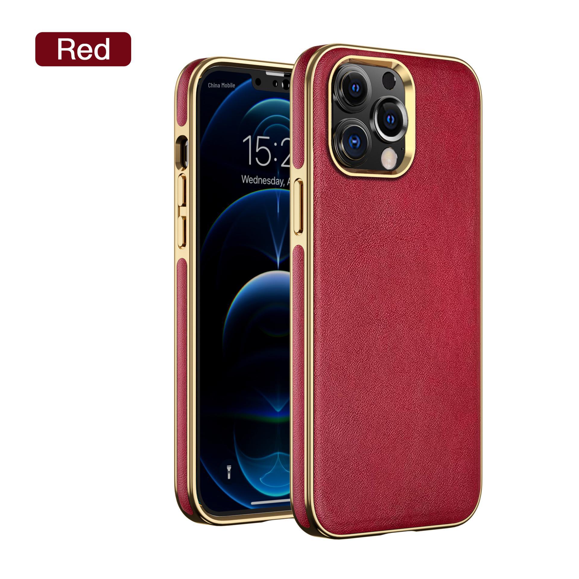 

Чехол из высококачественной кожи для iPhone 13 Pro: Элегантный, комплексный, защита от падений 6.7-inch Pro Max