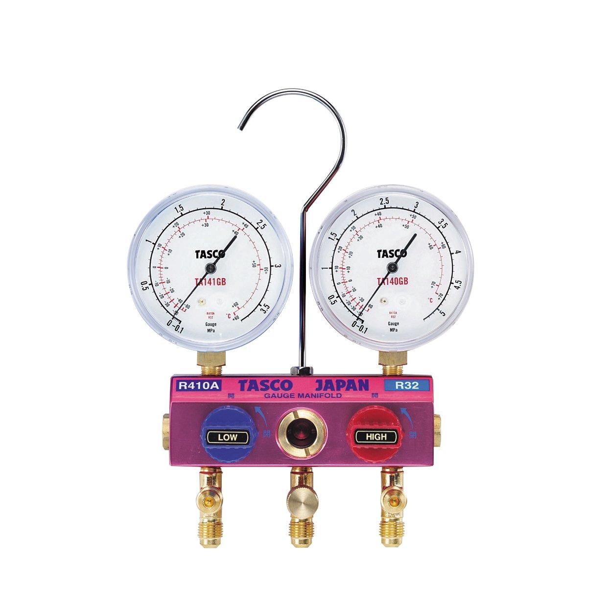 

Ichinen TASCO Gauge Manifold Kit TA122GBH-1 R410A/R32