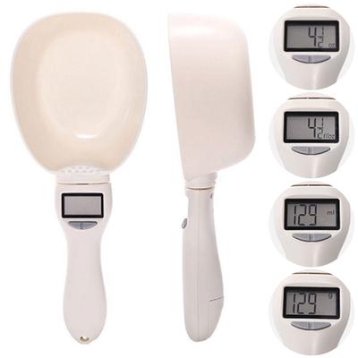 Electronic Measuring Spoon LCD Pet Food Measuring Scoop Scale Electronic Kitchen Scale for Food Coffee Spices Dog Cat Food