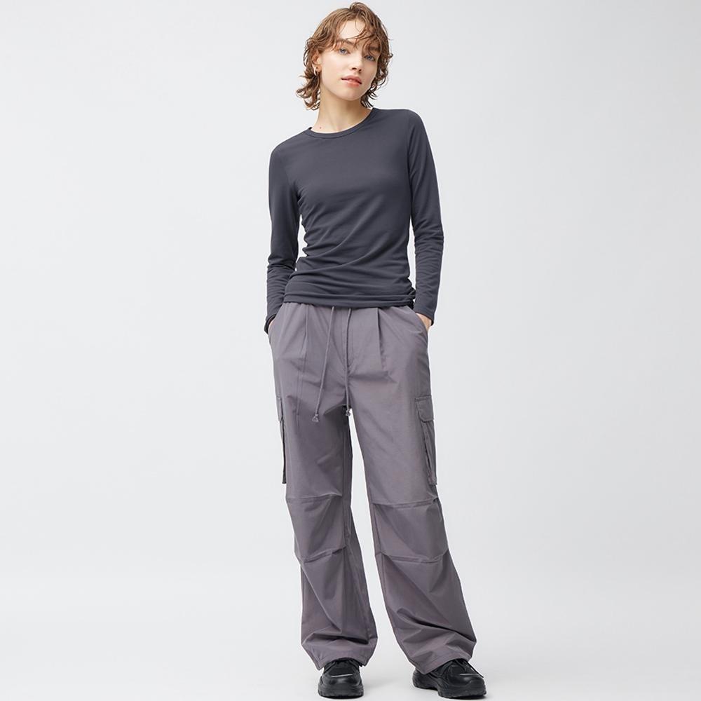 Gu STyle HeaT ExTra Crew Neck T  Long Sleeve 