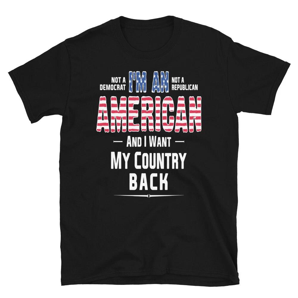 Patriot I Am An American American US Patriotic Classic Fit T-Shirt S