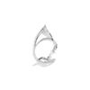 Korean Style Elf Ear Clip Goth Ear Hook Ear Cuff Cat Ear Hollow Ear Clips Alloy Single Side Earrings Girls Gift