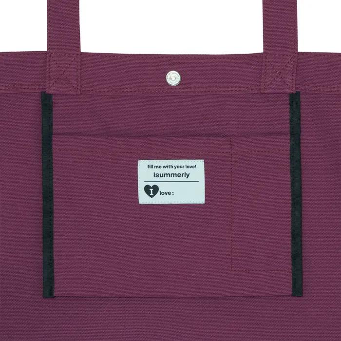 Heart Logo bag big ver. - Magenta