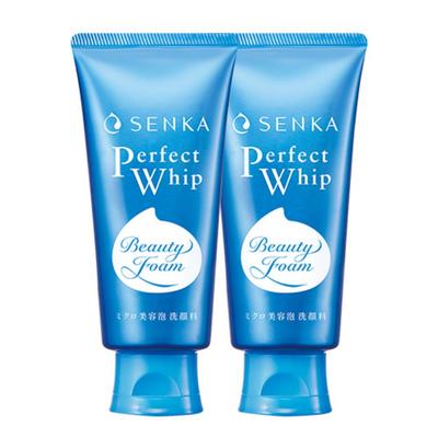 Set Detergente Viso Senka Perfect Whip 120g x 2 Pezzi