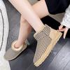 Fashion Winter 2024 New In Female Booties Shoes Designer Luxury Demi-season High Quality Ladies Ankle Snow Boots Spring Sale 39 Boot Hot