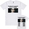 LUSTIGE Kleine Ängste Welttournee 2025 T-Shirt DAMIANO DAVID Druck T-Shirts Baumwolle Unisex Streetwear Hip Hop Unisex Damen T-Shirts