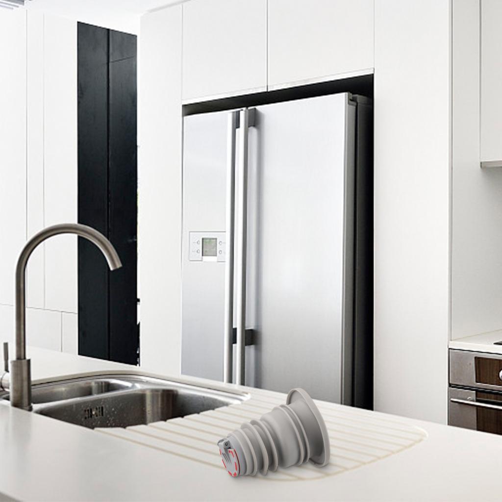Drain Hose Seal Kitchen Drain Sealer Various Settings ABS Materials Barrier For Small Objects Good Sealing Premium Material