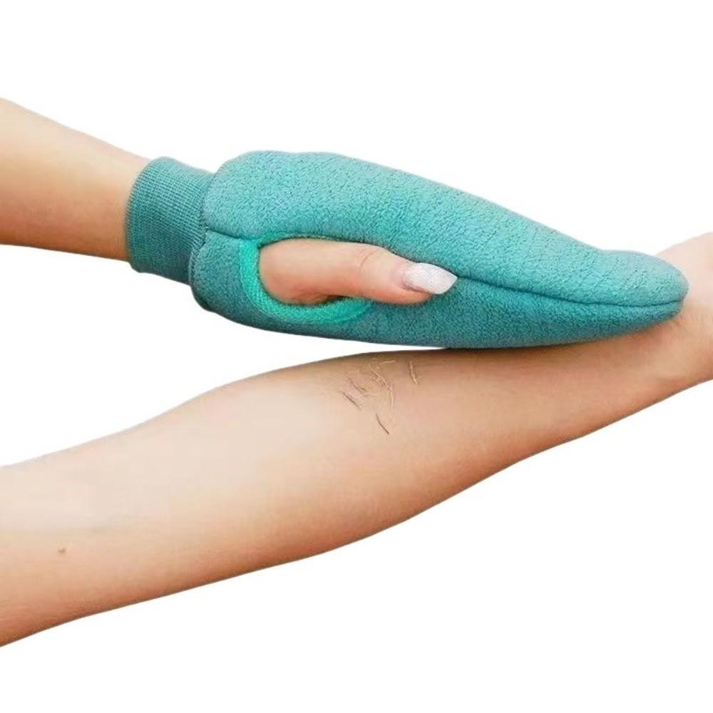 Thick Fabric Shower Body Glove Double Sided Body Scrub Mitt Practical SPA Bath Glove For Men