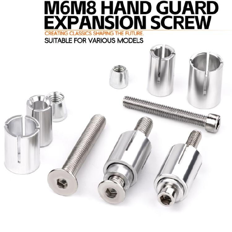 Antirust Coated Expansion Bolts For Motorcycle And Electric Bike Mirrors Providing Enhances Stability And Longevity 2pcs
