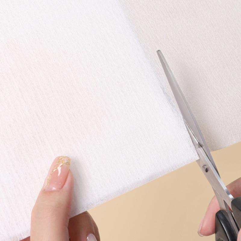 100/200 Arkuszy Biały Papier Filtracyjny do Pochłaniacza Pyłu do Paznokci Manicure Akcesoria do Maszyny Wymień Papier Filtracyjny do Odkurzacza do Paznokci