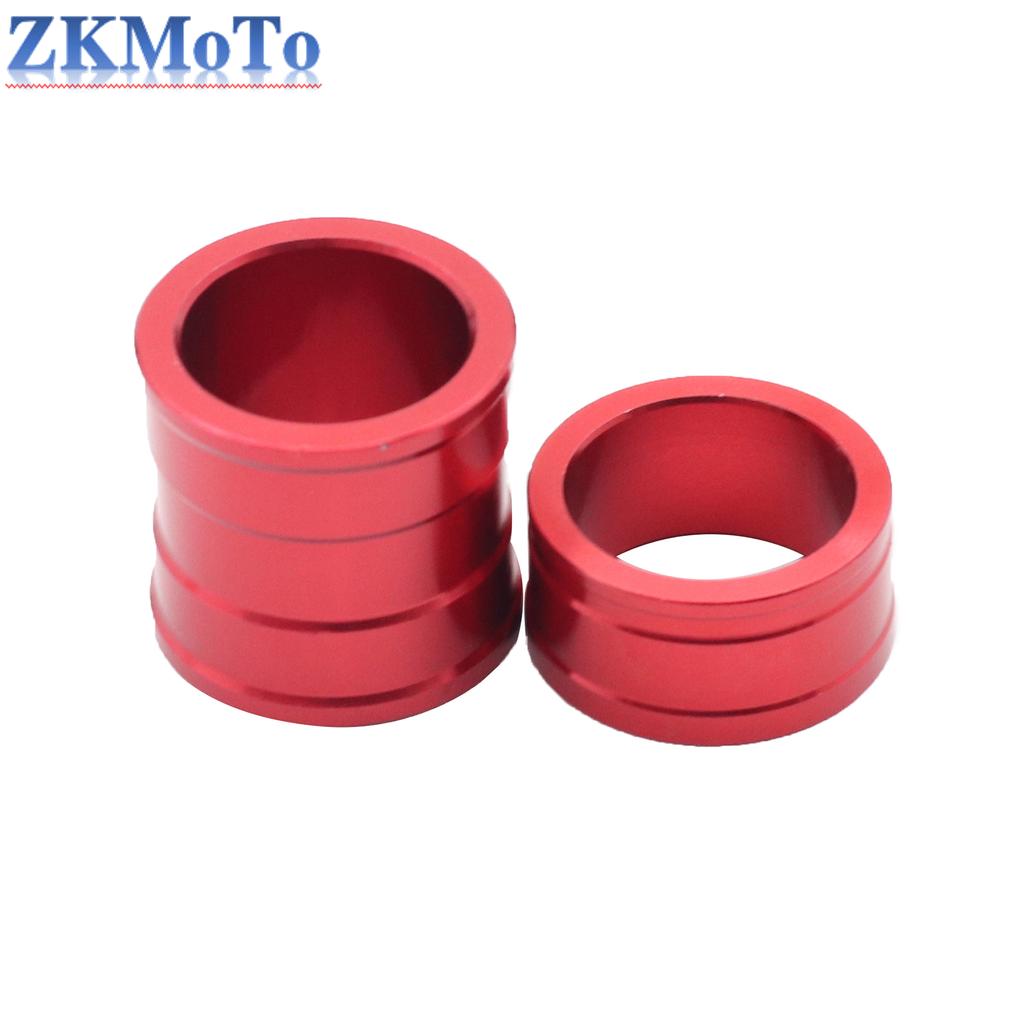Motorcycle CNC Front Rear Wheel Hub Spacers For HONDA CR125R CR250R CRF250R CRF250X CRF450R CRF450X CR 125R 250R CRF 250X 450R
