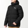 Puma Basic Down Jacket With Logo And Hood Men Outerwear Black 534936-01