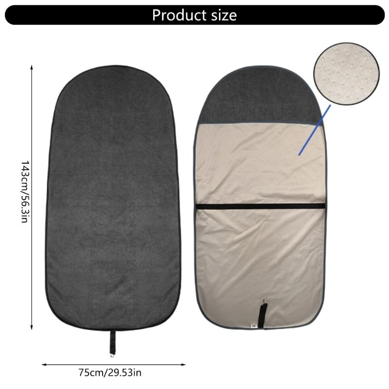 Autositzbezüge Schutzhüllen Vordersitz, für Fitnessstudios Training, Laufen, Schwimmen, Wasserdichte Schweißhandtuch Schalensitzbezüge