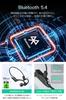 Bone Conduction Bluetooth Wireless Headset for No Ear Ambient Sound Battery IPX7 Fast Physical Button Ideal for Outdoor and Working from Home