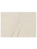 GUBIN Lettering Sleeve Striped Shirt - Beige