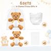2-10 Sets Baby Shower Games Prizes Baby Doll Diapers Bear Blindfolded Diaper Changing Kit Gender Reveal Baby Shower Favors Gift