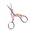 Embroidery Scissors Rainbow Stork Clipper Stainless Steel Small Craft Dressmaker Shears for Sewing 95X45cm Multiple Colors