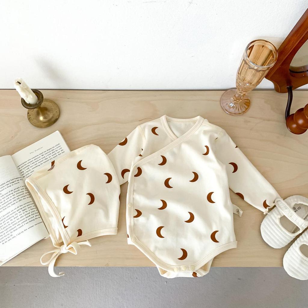 Tuta Neonato 2025: Tuta Coreana Primavera & Autunno, Outfit da Bambino Monaco Senza Ossa Unisex
