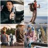 2000ML Large Capacity Cold Thermal Thermos Tumbler Stainless Steel Insulated Water Bottle Insulation Flask Pot Travel Mug