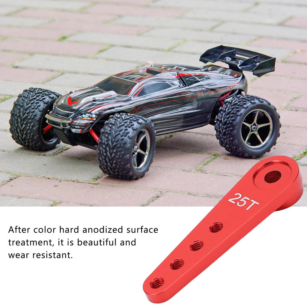 3pcs RC 25T Steering Servo Arm Standard   37mm Celsius 1.46in Length 1Celsius10 RC 25T Steering Arm