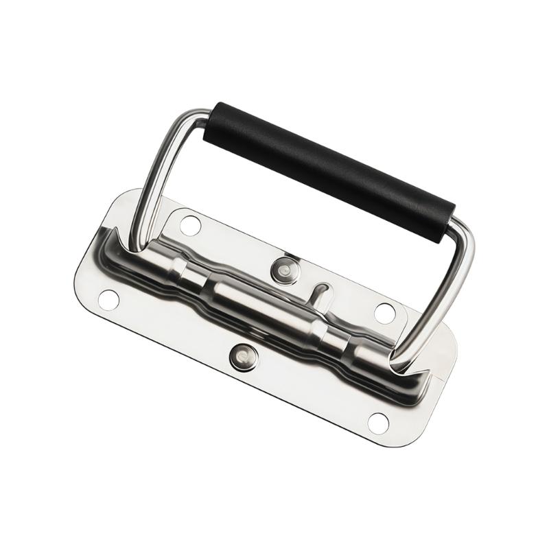 Stainless Steel Thickened Spring Handle Wooden Cabinet Box Door Handle Replacement Heavy Duty Metal Pull Handle